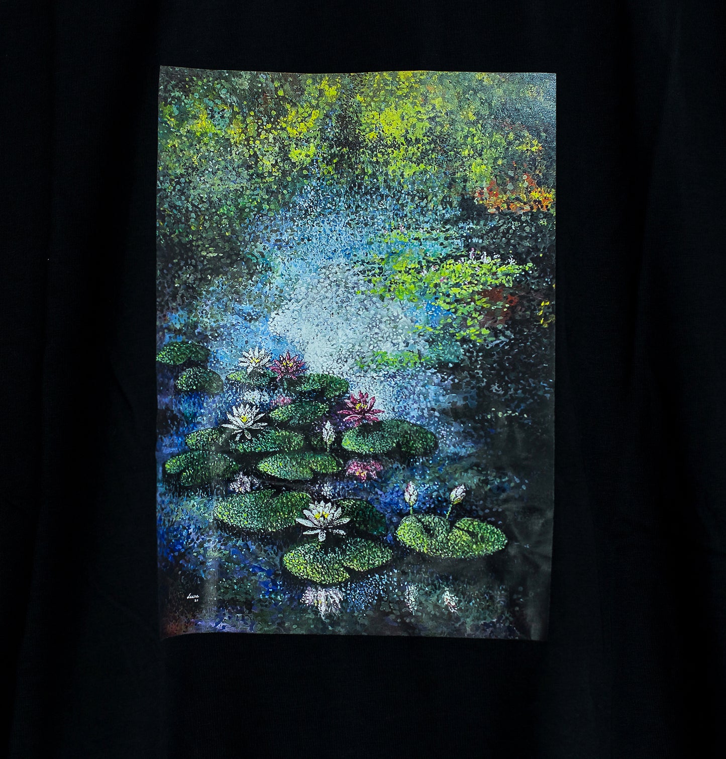 Reflection Black T shirt