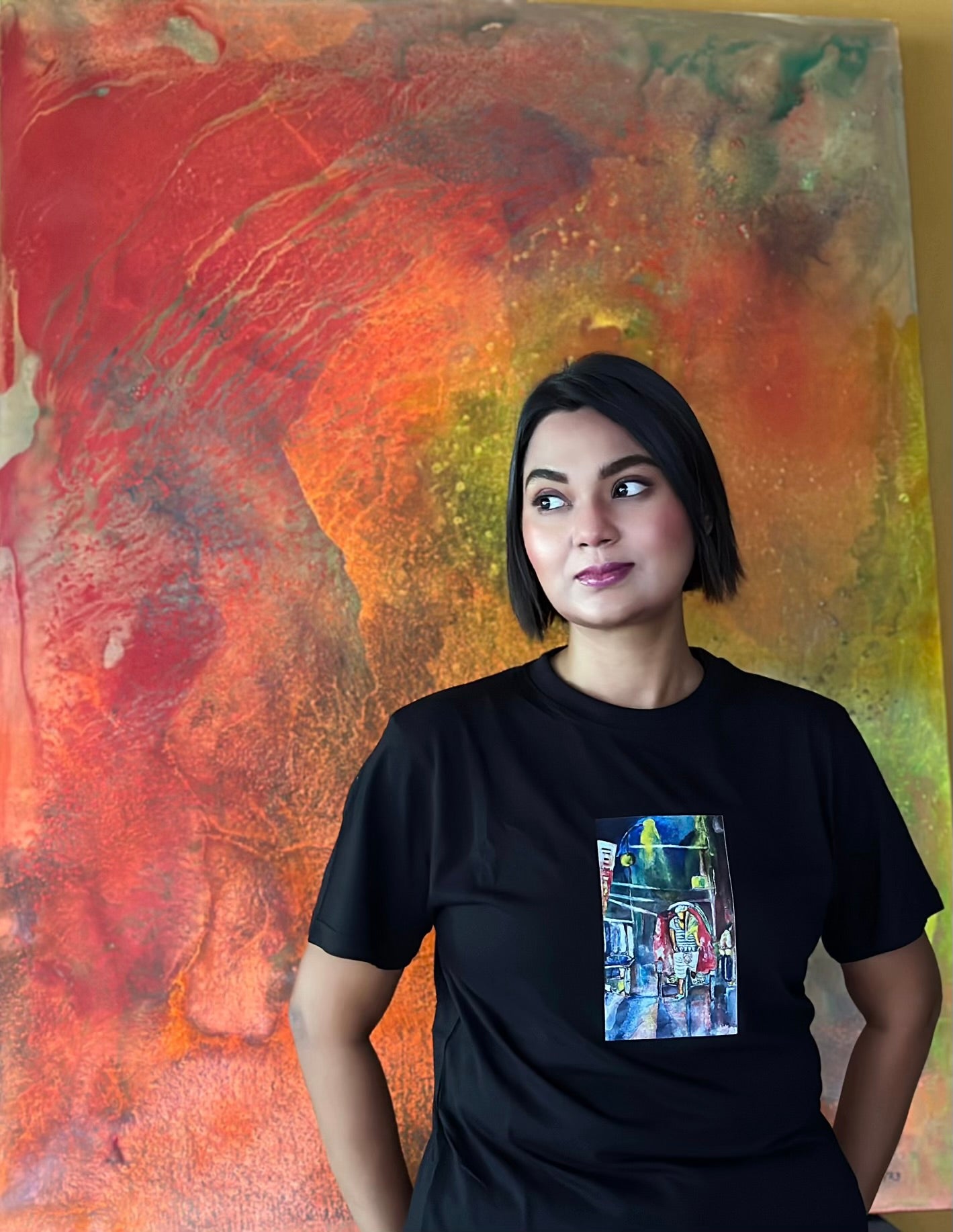 Night City T-shirt Female