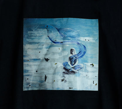 Wanna Fly Unisex Black T-Shirt 
