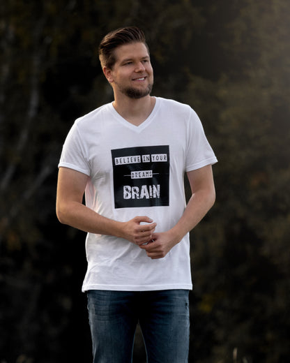 "Believe in Your Brain" Partner T-Shirts - Cosmic Hippos